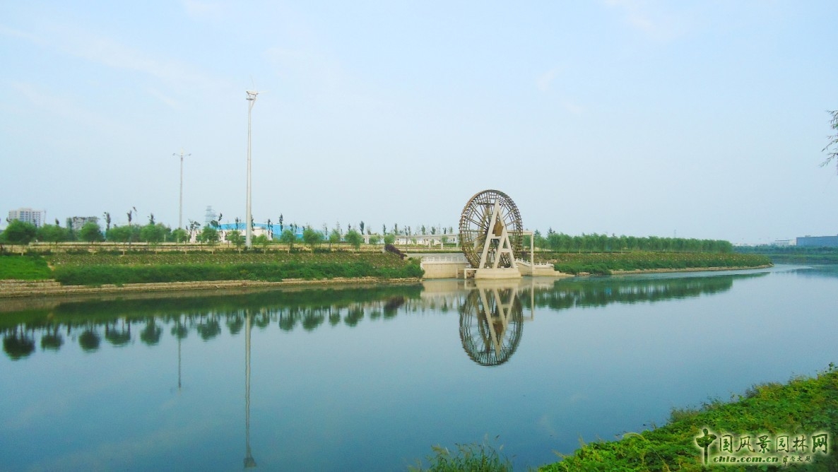 黄山徽州丰乐河景观绿化工程